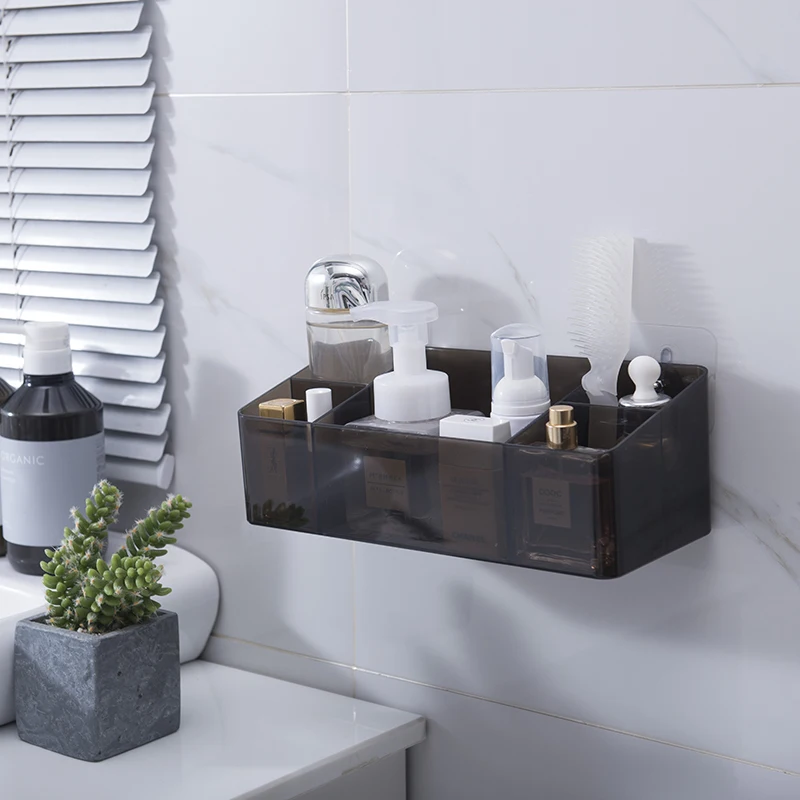 Storage Holders Plastic Bathroom Shelf Free Punching Wall Hanging Waterproof Multipurpose Home Decoration
Storage Holders Plastic Bathroom Shelf Free Punching Wall Hanging Waterproof Multipurpose Home Decoration