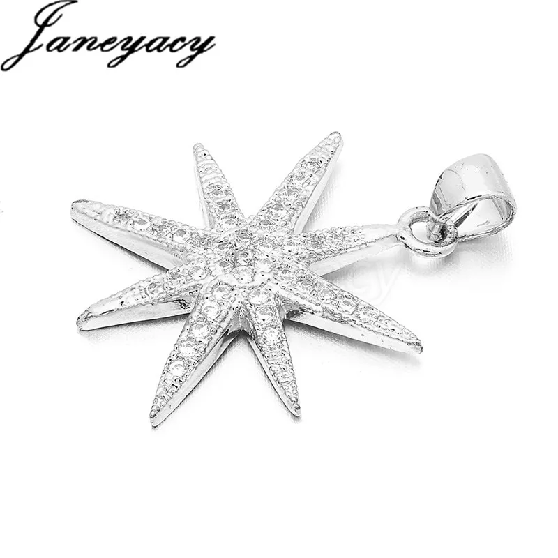 2018 Fashion Brass Zircon Star Pendant Accessories Connector DIY Women Necklace Earrings Pendant Accessories Jewelry Accesorios
2018 Fashion Brass Zircon Star Pendant Accessories Connector DIY Women Necklace Earrings Pendant Accessories Jewelry Accesorios