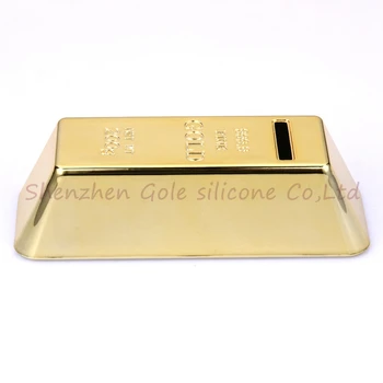 ABS Plastic Piggy Bank Gold Bullion Brick Coin Box Case Saving Money Box for Kids Children Birthday Gifts Home Decor 200pcs 
ABS Plastic Piggy Bank Gold Bullion Brick Coin Box Case Saving Money Box for Kids Children Birthday Gifts Home Decor 200pcs