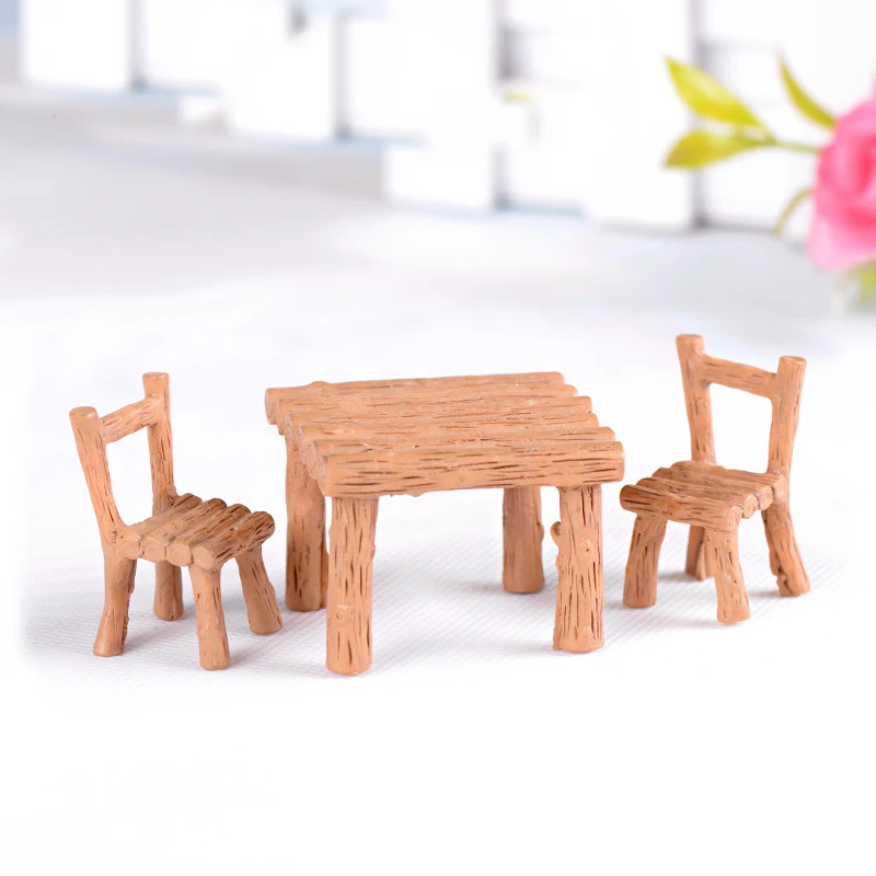 Mini Tables Chairs Furniture Figurine Crafts Landscape Plant Miniatures Decors Fairy Resin Garden Ornaments Figurine
Mini Tables Chairs Furniture Figurine Crafts Landscape Plant Miniatures Decors Fairy Resin Garden Ornaments Figurine