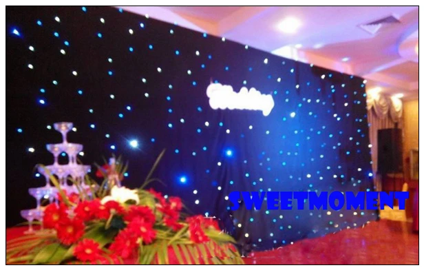 3m high by 6m wide(10feet high by 20feet wide) Wedding starlight Backdrop Shiny Star curtain With Controller
3m high by 6m wide(10feet high by 20feet wide) Wedding starlight Backdrop Shiny Star curtain With Controller