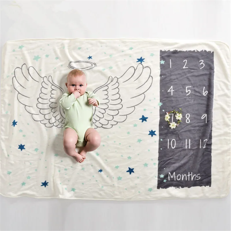 Premium Baby Fleece Blanket Monthly Milestone Blanket for Baby Boy Girl Photo Props as Month to Month for Newborn Baby
Premium Baby Fleece Blanket Monthly Milestone Blanket for Baby Boy Girl Photo Props as Month to Month for Newborn Baby
