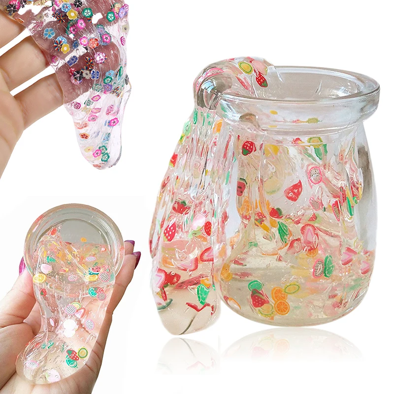 Drop Shipping Clear Slime Toys Modeling Clay Fluffy Box Putty Plasticine Toys Antistress Play Soft Light Clay Kits Slime Butter
Drop Shipping Clear Slime Toys Modeling Clay Fluffy Box Putty Plasticine Toys Antistress Play Soft Light Clay Kits Slime Butter