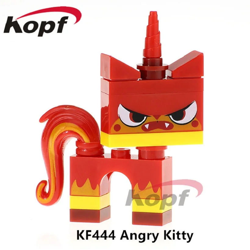 KF444 Super Heroes Movie Series Angry Kitty Red Unikitty Microbuild Bricks Building Blocks Collection Model Children Gift Toys
KF444 Super Heroes Movie Series Angry Kitty Red Unikitty Microbuild Bricks Building Blocks Collection Model Children Gift Toys