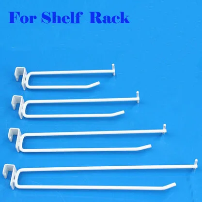 Single and double square white hook wholesale supermarket shelves hook bold beams buckle metal hooks accessories
Single and double square white hook wholesale supermarket shelves hook bold beams buckle metal hooks accessories