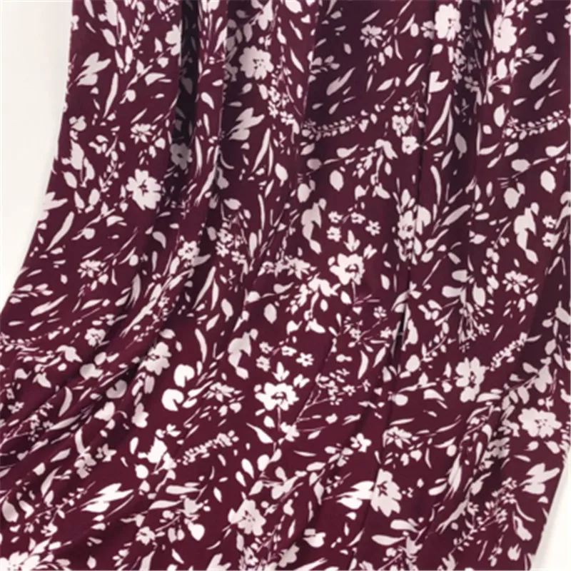 new high-viscose chiffon fabric spring and summer printed fabric pink small floral high-grade GD22
new high-viscose chiffon fabric spring and summer printed fabric pink small floral high-grade GD22