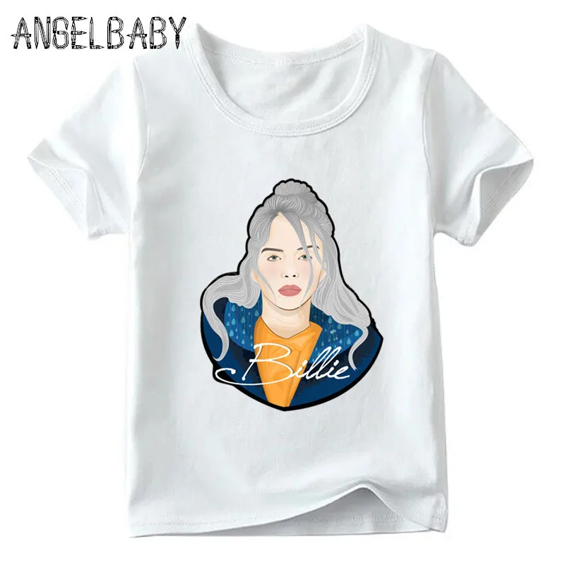 Boys/Girls Hip Hop Singer Billie Eilish Print T-shirt Children Summer Short Sleeve Tops Kids Fashion Casual Baby T shirt,HKP5265
Boys/Girls Hip Hop Singer Billie Eilish Print T-shirt Children Summer Short Sleeve Tops Kids Fashion Casual Baby T shirt,HKP5265