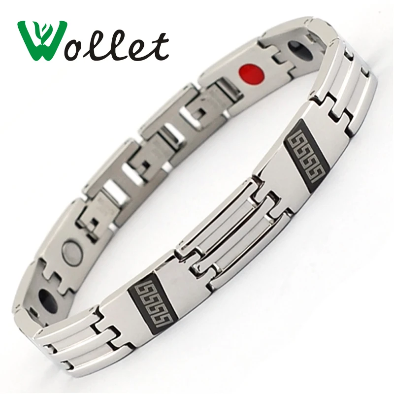 Wollet Health Energy Women Gold Color Bracelet Bangle Ions Bio Magnetic Germanium Stainless Steel Bracelet for Women
Wollet Health Energy Women Gold Color Bracelet Bangle Ions Bio Magnetic Germanium Stainless Steel Bracelet for Women