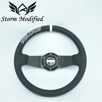 SuTong High Quality Universal Fits SPCO Racing Sport 320mm PU Leather Deep Dish Alloy Steering Wheel 5163
SuTong High Quality Universal Fits SPCO Racing Sport 320mm PU Leather Deep Dish Alloy Steering Wheel 5163