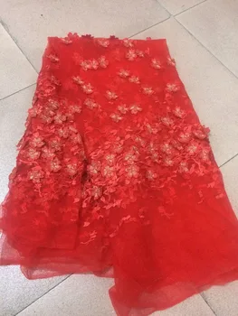 DiuDiu-42931 Embroidered Tulle Fabric nice looking red 3d flower tulle lace fabric with gold thread
DiuDiu-42931 Embroidered Tulle Fabric nice looking red 3d flower tulle lace fabric with gold thread