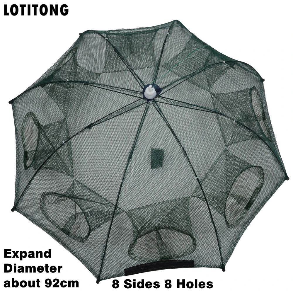 LOTITONG Automatic Fishing Net Shrimp Cage Nylon Foldable Crab Fish Trap Cast Net Cast Folding Fishing Network Free shipping 
LOTITONG Automatic Fishing Net Shrimp Cage Nylon Foldable Crab Fish Trap Cast Net Cast Folding Fishing Network Free shipping