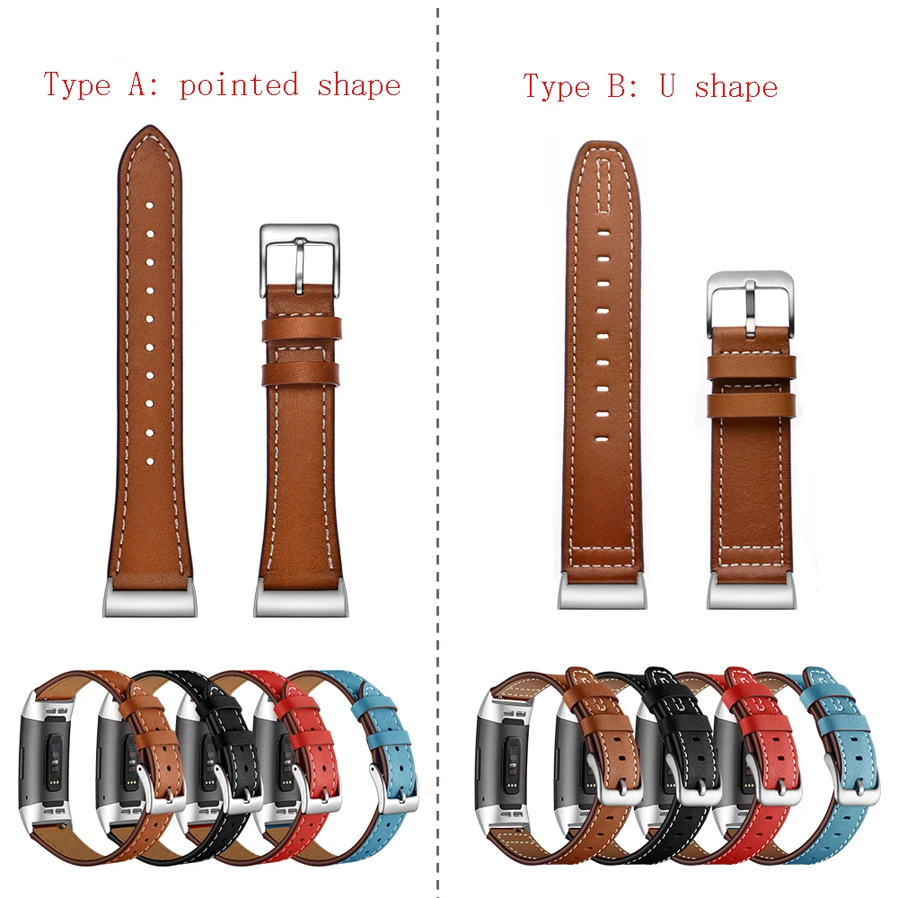 Genuine Leather Bracelet Watch Strap for Fitbit Charge 3 Smart Watch Band With Stainless Steel Buckle for Charge 3
Genuine Leather Bracelet Watch Strap for Fitbit Charge 3 Smart Watch Band With Stainless Steel Buckle for Charge 3