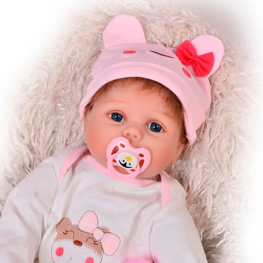 Reborn Baby Doll Soft Real Touch Silicone Vinyl Newborn Doll Lovely Baby Best Toys Gift for Children Bebes Reborn Boneca
Reborn Baby Doll Soft Real Touch Silicone Vinyl Newborn Doll Lovely Baby Best Toys Gift for Children Bebes Reborn Boneca