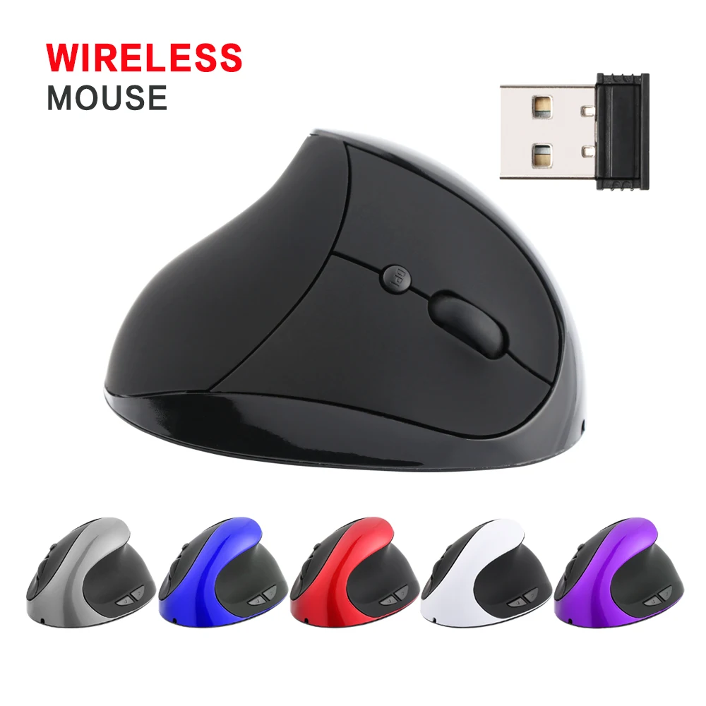 2.4G Optical Wireless Mouse Rechargeable Gaming Mice 1600 DPI Switch Ergonomic Vertical Design For Computer PC Laptop
2.4G Optical Wireless Mouse Rechargeable Gaming Mice 1600 DPI Switch Ergonomic Vertical Design For Computer PC Laptop