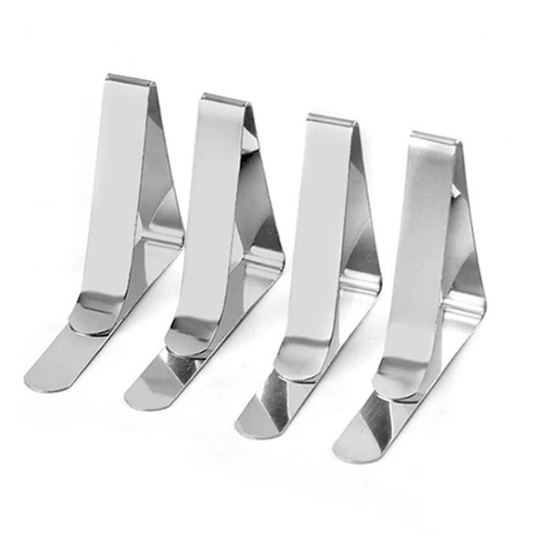 Wedding Tablecloth clips Decor Accessories Set Stainless steel For 2.5-3.5CM desktop Table Hold Adjustable Useful 
Wedding Tablecloth clips Decor Accessories Set Stainless steel For 2.5-3.5CM desktop Table Hold Adjustable Useful