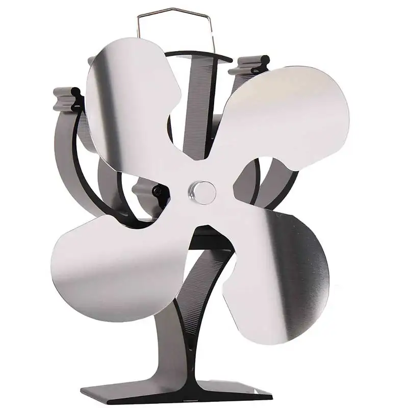 VODA New Designed Four Blades Heat Powewerered Stove Top Fan For Wood/log Burner /Fireplace-Eco Friendly(Nickel)
VODA New Designed Four Blades Heat Powewerered Stove Top Fan For Wood/log Burner /Fireplace-Eco Friendly(Nickel)