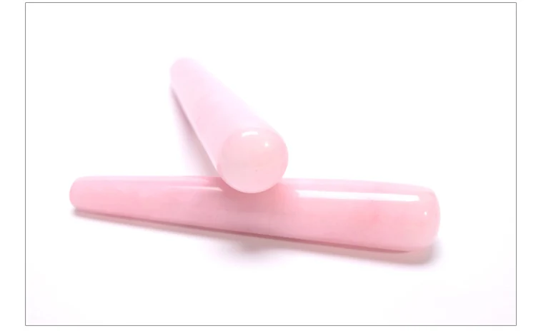 Natural Crystal Rose Quartz massage wand Relaxing wand acupoint point stick reiki healing stone body chakra face massage
Natural Crystal Rose Quartz massage wand Relaxing wand acupoint point stick reiki healing stone body chakra face massage