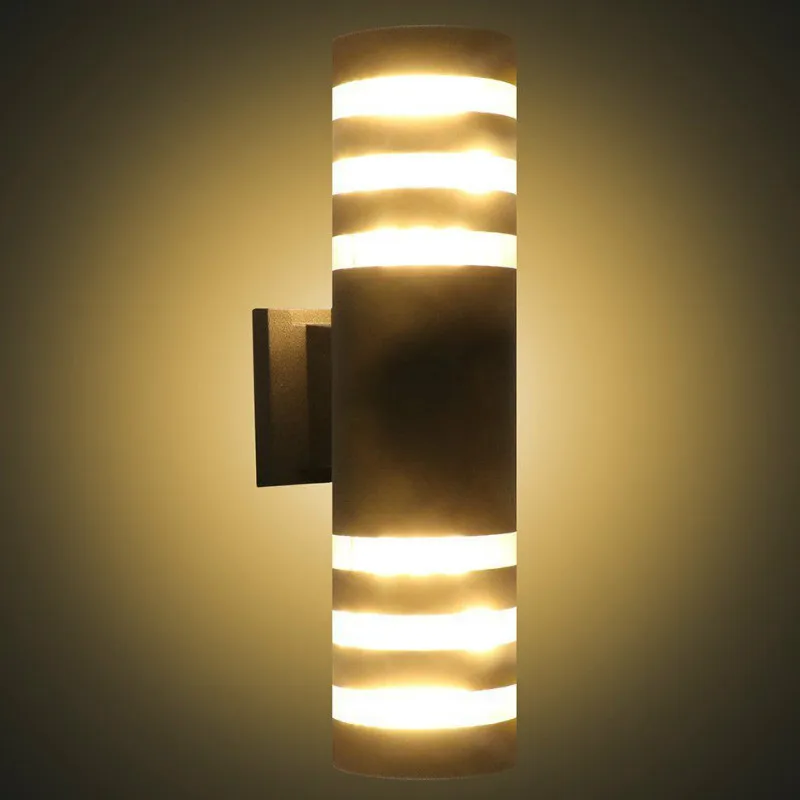 9W E27 LED Modern Exterior Wall Light Sconce Dual Head Wall Lamp Fixture Outdoor Porch Waterproof Up Down Cylinder Wall Lights
9W E27 LED Modern Exterior Wall Light Sconce Dual Head Wall Lamp Fixture Outdoor Porch Waterproof Up Down Cylinder Wall Lights