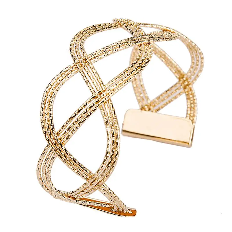 Pop Luxury Fashion Women's Punk Style Golden Hollow Cuff Bangle Bracelet Women Jewelry Party
Pop Luxury Fashion Women's Punk Style Golden Hollow Cuff Bangle Bracelet Women Jewelry Party