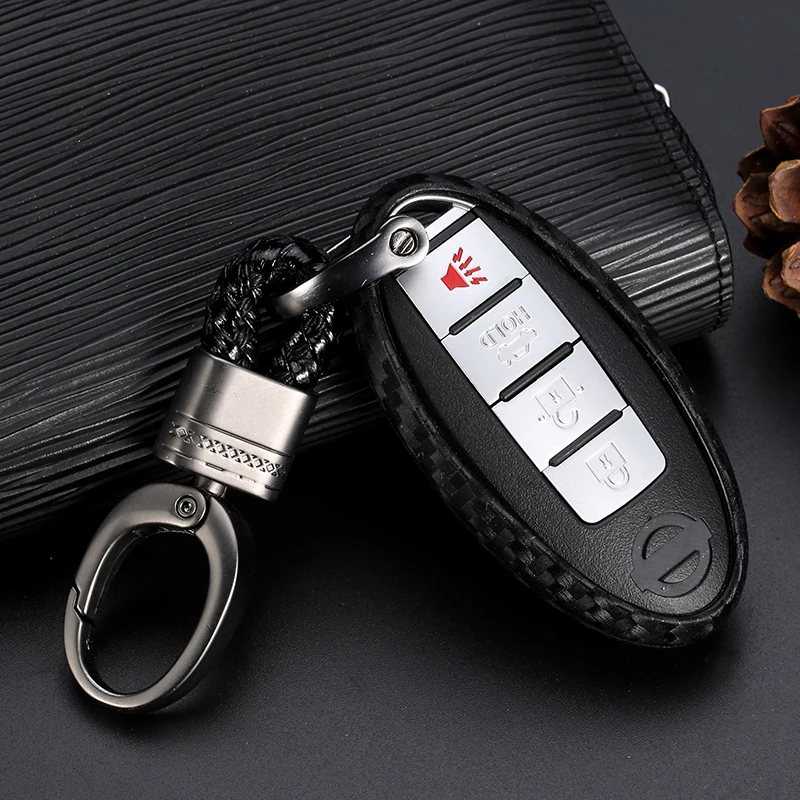 2/3/4B Carbon Silicone Car Key Case For Nissan Qashqai J10 J11 X-Trail t31 t32 kicks Tiida Pathfinder Murano Note Juke
2/3/4B Carbon Silicone Car Key Case For Nissan Qashqai J10 J11 X-Trail t31 t32 kicks Tiida Pathfinder Murano Note Juke