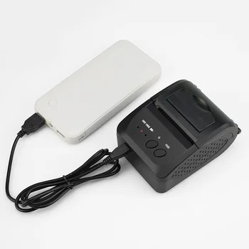 TP5809 58MM Portable Bluetooth Mini Thermal Receipt Printer 5V Power Supply Power Bank Charging Power Good Price
TP5809 58MM Portable Bluetooth Mini Thermal Receipt Printer 5V Power Supply Power Bank Charging Power Good Price