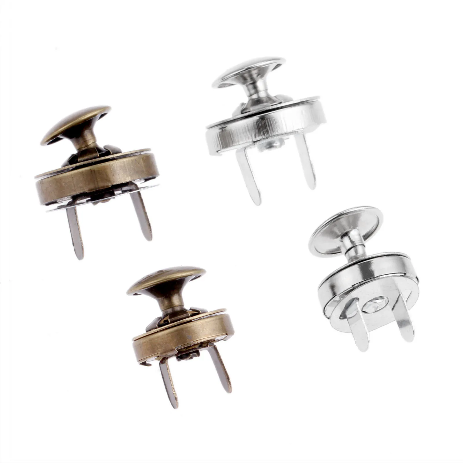10 Sets Magnet Buttons Magnetic Rivet Stud Purse Snap Clasps/ Closure For Handbags Metal Button Fastener For Clothing 14/18mm
10 Sets Magnet Buttons Magnetic Rivet Stud Purse Snap Clasps/ Closure For Handbags Metal Button Fastener For Clothing 14/18mm