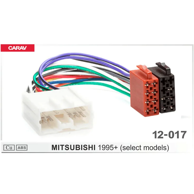 CARAV 12-017 ISO Radio Adapter for MITSUBISHI 1995+ (select models) Wiring Harness Connector Lead Loom Cable Plug
CARAV 12-017 ISO Radio Adapter for MITSUBISHI 1995+ (select models) Wiring Harness Connector Lead Loom Cable Plug