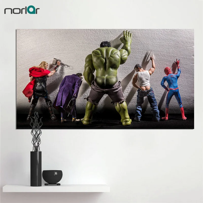 HD Printed Superheroes In Humorous and Human-like Scenarios Canvas Painting Print Art Picture Home Wall Decor Unframed
HD Printed Superheroes In Humorous and Human-like Scenarios Canvas Painting Print Art Picture Home Wall Decor Unframed
