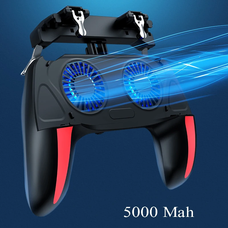 Pubg Controller gamepad R1 L1 Shooter joypad game pad Cooler Fan with 5000mAh Power Bank l1r1 for cell phone triggers for mobile
Pubg Controller gamepad R1 L1 Shooter joypad game pad Cooler Fan with 5000mAh Power Bank l1r1 for cell phone triggers for mobile