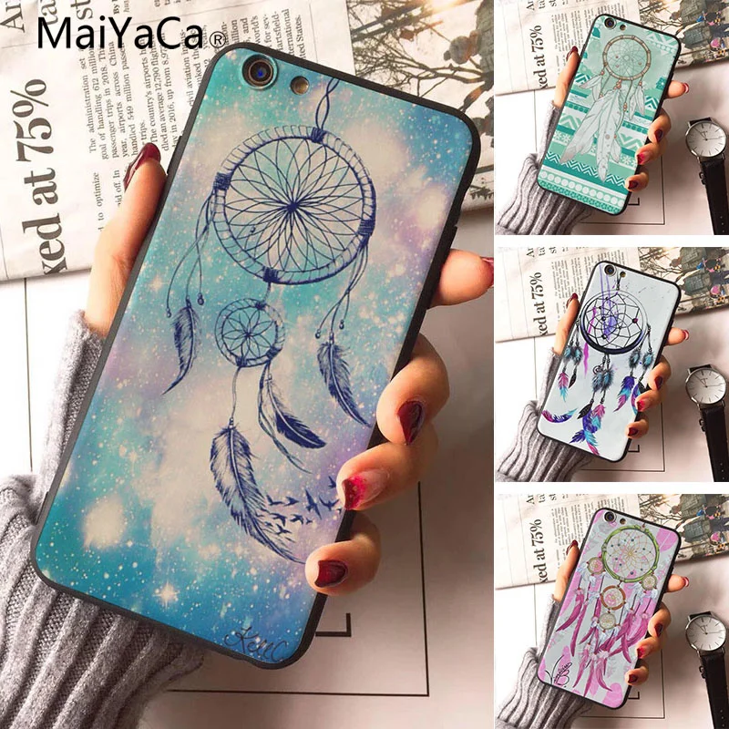 MaiYaCa Dream Catcher Rubber soft TPU Phone Case For iPhone 5 5s XR 7 cover Shell For iPhone 6S 6S plus 8 8plus X Mobile cover
MaiYaCa Dream Catcher Rubber soft TPU Phone Case For iPhone 5 5s XR 7 cover Shell For iPhone 6S 6S plus 8 8plus X Mobile cover