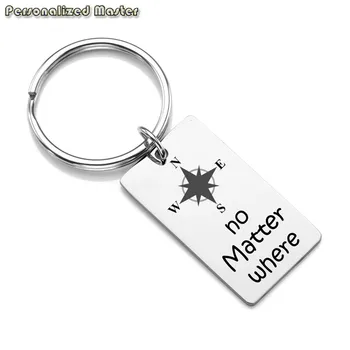 Personalized Master Customized No Matter Where Compass Friendship Keychain Long Distance Relationship Gift for Couples famlily
Personalized Master Customized No Matter Where Compass Friendship Keychain Long Distance Relationship Gift for Couples famlily