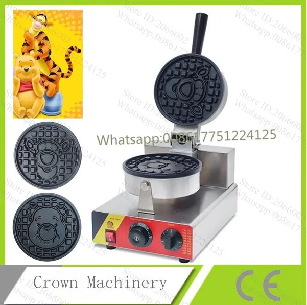Cartoon Bear and Tiger Mini waffle machine shapes;Commercial Electric Waffle maker
Cartoon Bear and Tiger Mini waffle machine shapes;Commercial Electric Waffle maker