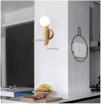nordic design LED wall lamp loft decor Glass Ball Bedroom Bedside wall sconce Mirror Front Corridor Gold plated cafe wall lights
nordic design LED wall lamp loft decor Glass Ball Bedroom Bedside wall sconce Mirror Front Corridor Gold plated cafe wall lights
