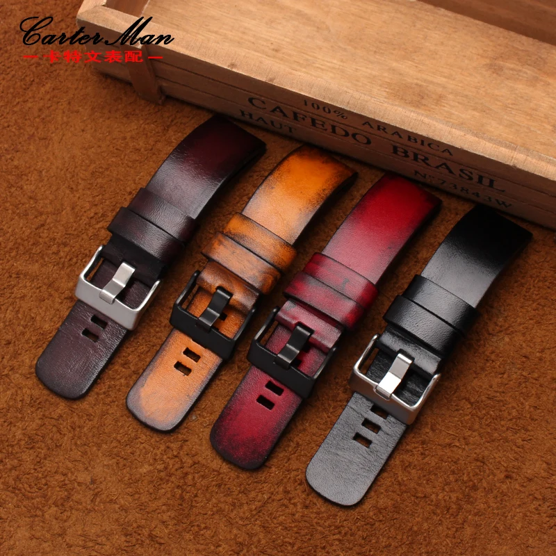 New High quality leather retro watchband 22mm 24mm 26mm 28mm 30mm for DZ7257 DZ4318 DZ7313 DZ7322 DZ7257 watch strap bracelet
New High quality leather retro watchband 22mm 24mm 26mm 28mm 30mm for DZ7257 DZ4318 DZ7313 DZ7322 DZ7257 watch strap bracelet