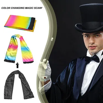 Magic Trick Props Prank Novelty Toys Changing Silk Scarf Change Color Scarf Stage Perform Change Color Toys Kids Funny Toys
Magic Trick Props Prank Novelty Toys Changing Silk Scarf Change Color Scarf Stage Perform Change Color Toys Kids Funny Toys