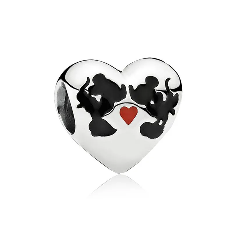5PCS Large Hole Silver Color Heart Beads Lovely Minnie Mickey Charms Fits DIY European Pandora Charm Bracelet Jewelry Gift
5PCS Large Hole Silver Color Heart Beads Lovely Minnie Mickey Charms Fits DIY European Pandora Charm Bracelet Jewelry Gift