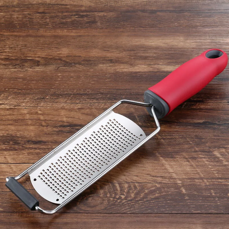New Cheese Grater Stainless Steel Blade Cheese Slicer Lemon Zester Grater Chocolate Cheese Grater With Protective Cover
New Cheese Grater Stainless Steel Blade Cheese Slicer Lemon Zester Grater Chocolate Cheese Grater With Protective Cover