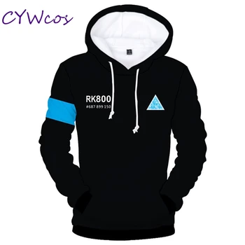 Game Detroit: Become Human Connor RK800 and KARA Cosplay Costume Hoodies Autumn Sweatshirt Coat Long Sleeves Jecket Pullover
Game Detroit: Become Human Connor RK800 and KARA Cosplay Costume Hoodies Autumn Sweatshirt Coat Long Sleeves Jecket Pullover