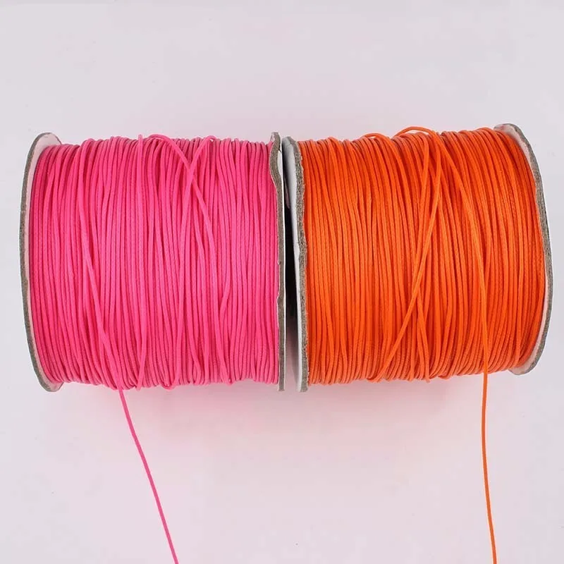 Taidian 50Meters 1.0mm Waxed Thread Cord String Beading Rope Leather Cords for DIY Bracelet Necklace Pendant Making 25Colors
Taidian 50Meters 1.0mm Waxed Thread Cord String Beading Rope Leather Cords for DIY Bracelet Necklace Pendant Making 25Colors