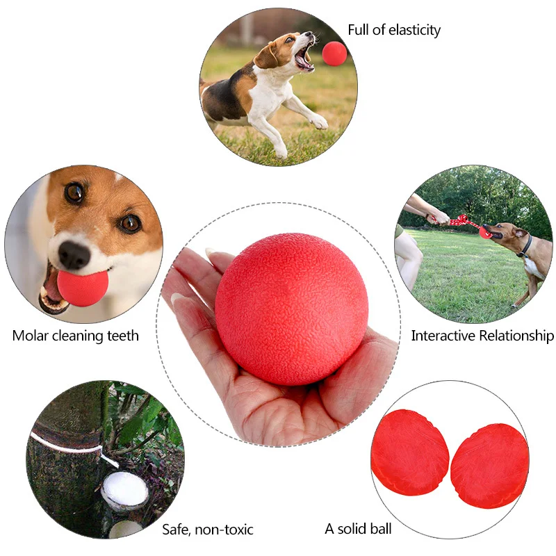 Rubbe Dog Toy Rope Dog Chew Training Ball Toys Tooth Cleaning Chew Ball Puppy Pet Play Training Chewing Toys 30s2
Rubbe Dog Toy Rope Dog Chew Training Ball Toys Tooth Cleaning Chew Ball Puppy Pet Play Training Chewing Toys 30s2