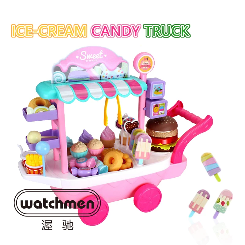 36Pcs Baby Kitchen Miniature Sweet Shop Cart Ice Cream Dessert Pretend Play Push Food Girl Children Toys Plastic
36Pcs Baby Kitchen Miniature Sweet Shop Cart Ice Cream Dessert Pretend Play Push Food Girl Children Toys Plastic