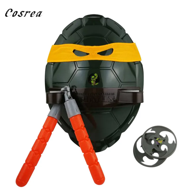 Anime Teenage Mutant Ninja Turtles Weapons Suit Cosplay Boys Leonardo Toy Shell Prop Weapon Set for Kids Cosplay Christmas Gifts
Anime Teenage Mutant Ninja Turtles Weapons Suit Cosplay Boys Leonardo Toy Shell Prop Weapon Set for Kids Cosplay Christmas Gifts