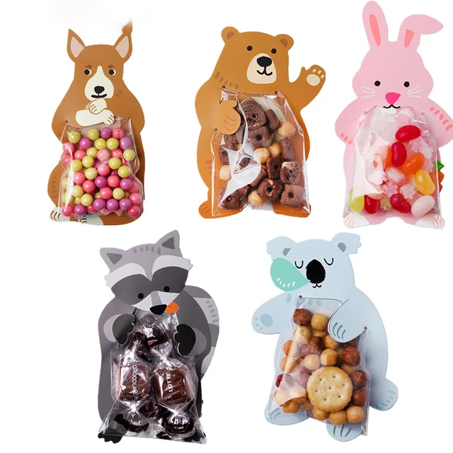 10pcs/lot Cute Animal Bear Rabbit Candy Bags Cookie Bags Gift Bags Greeting Cards Baby Shower Birthday Party Candy Box
10pcs/lot Cute Animal Bear Rabbit Candy Bags Cookie Bags Gift Bags Greeting Cards Baby Shower Birthday Party Candy Box
