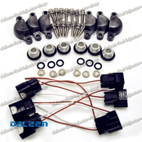 Fuel Injector adapter Kits for 90-93 300ZX Phase 1 2 VG30DE VG30DETT Turbo Z32 FAST SHIPPING 
Fuel Injector adapter Kits for 90-93 300ZX Phase 1 2 VG30DE VG30DETT Turbo Z32 FAST SHIPPING