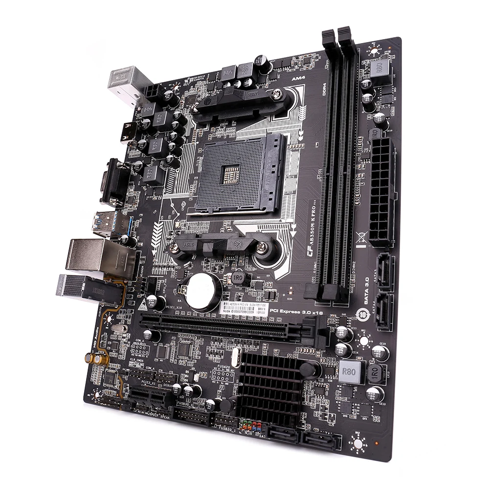 Colorful AB350M PRO V14 Mainboard Systemboard AMD B350/ AM4 Motherboard VGA + HDMI SATA3.0 6Gb/s V14 Motherboard
Colorful AB350M PRO V14 Mainboard Systemboard AMD B350/ AM4 Motherboard VGA + HDMI SATA3.0 6Gb/s V14 Motherboard