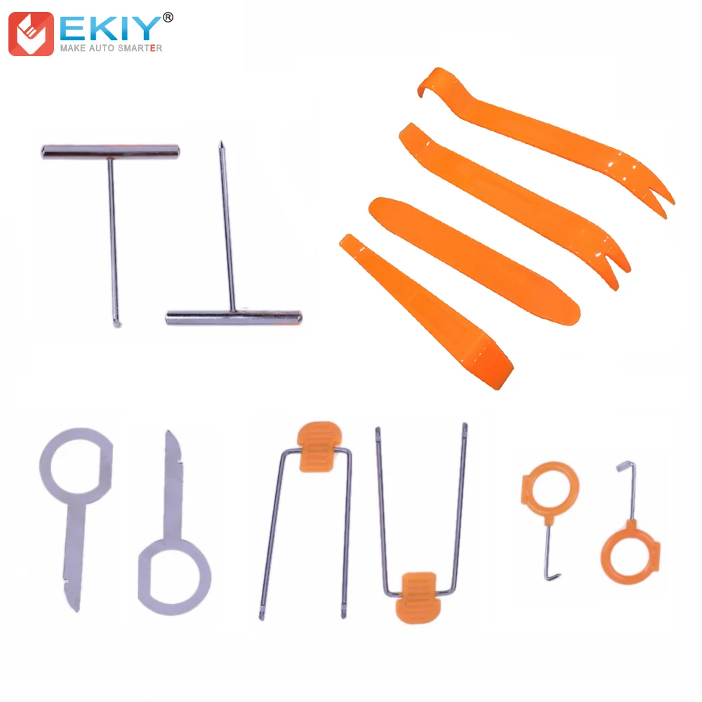 EKIY Professional Repair Tools 4 / 12pcs Car Disassembly Tools Dashboard Installation Removal DVD Stereo Refit Kits Plastic Part
EKIY Professional Repair Tools 4 / 12pcs Car Disassembly Tools Dashboard Installation Removal DVD Stereo Refit Kits Plastic Part