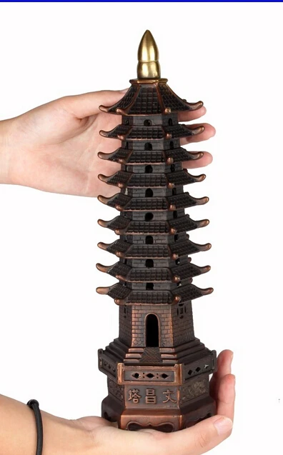 shitou 002641 China Bronze Copper Home Decoration Sculpture Wenchang Tower Stupa Pagoda Statue discount 30% (C0324)
shitou 002641 China Bronze Copper Home Decoration Sculpture Wenchang Tower Stupa Pagoda Statue discount 30% (C0324)