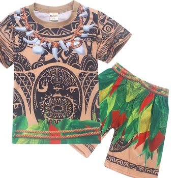 Maui Costume Kid Boys cotton Clothes sleepwear Set moana Toddler Moana girls summer pijamas pyjamas sets shorts t shirt + pant
Maui Costume Kid Boys cotton Clothes sleepwear Set moana Toddler Moana girls summer pijamas pyjamas sets shorts t shirt + pant