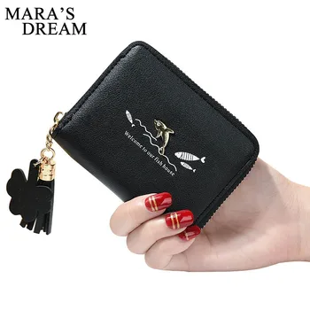 Mara's Dream Fashion Ladies Wallet Female Short Zipper Coin Purse Small Wallets Dolphin Womens Tassel Solid Purses Card Holders
Mara's Dream Fashion Ladies Wallet Female Short Zipper Coin Purse Small Wallets Dolphin Womens Tassel Solid Purses Card Holders
