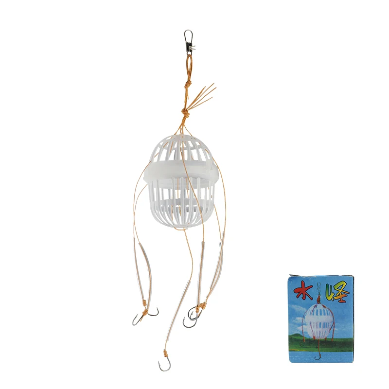 3pcs Fish 6 Hook Cage Barb Fishing Lure Bait Fish Hooks Cage Barb Fishing Accessories Sea Fish Jig Tackle
3pcs Fish 6 Hook Cage Barb Fishing Lure Bait Fish Hooks Cage Barb Fishing Accessories Sea Fish Jig Tackle